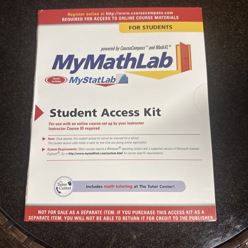 Mymathlab statlab student - my,