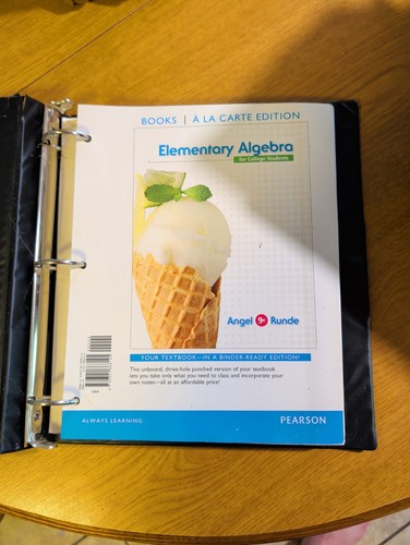 Elementary algebra for - for, college