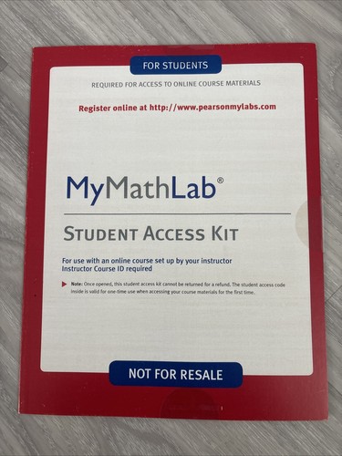 Mymathlab student access kit - access,