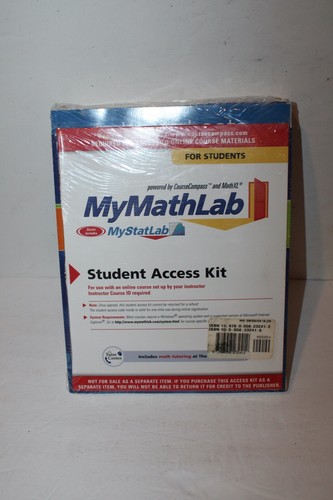 Mymathlab student access - access, kit