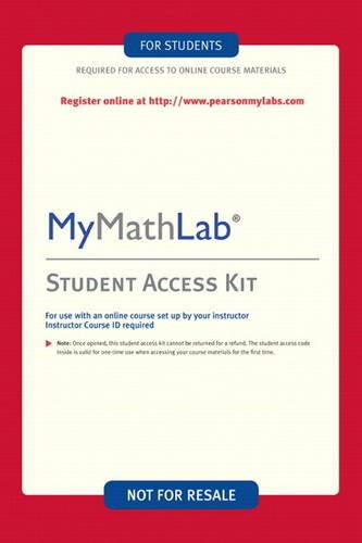 Mymathlab student access - access, kit